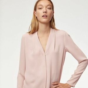 Aritzia Babaton Power Blouse Size L